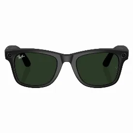Смарт очки RayBan Wayfarer Matte Black/ Tranz Graphit Green Size 53, RW4008